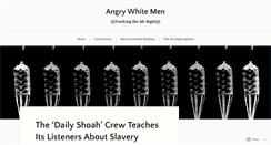 Desktop Screenshot of angrywhitemen.org